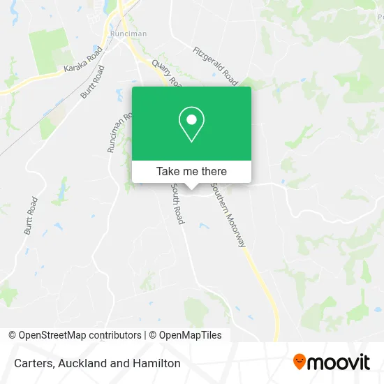 Carters map