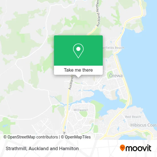 Strathmill map