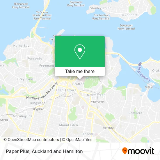 Paper Plus map