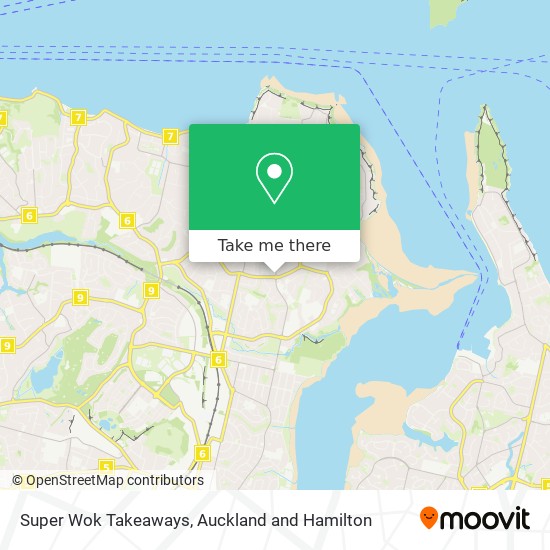 Super Wok Takeaways地图