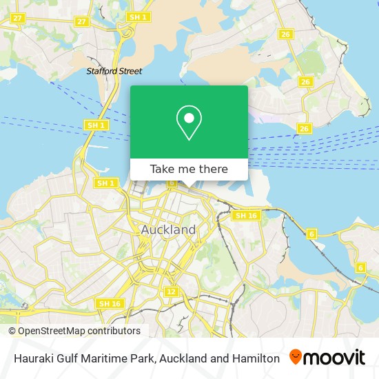 Hauraki Gulf Maritime Park map