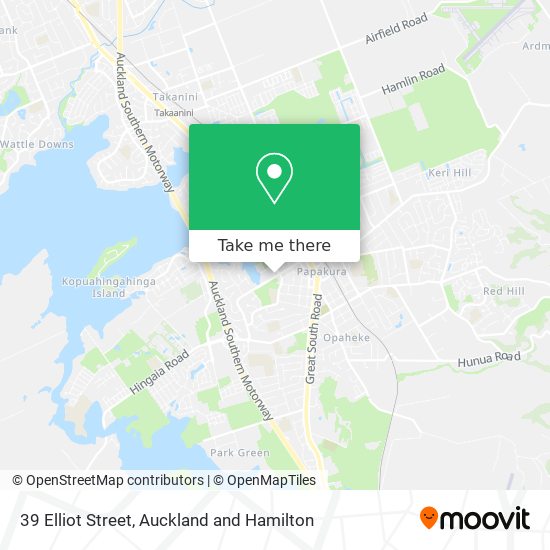 39 Elliot Street map