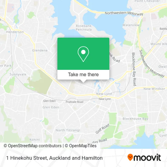 1 Hinekohu Street map