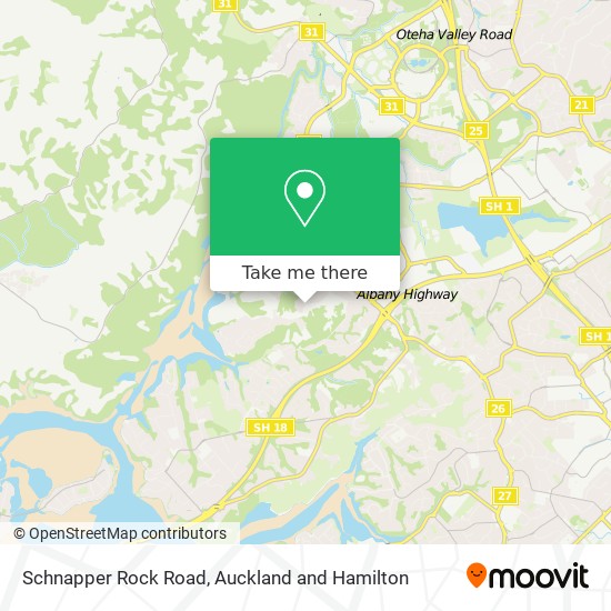 Schnapper Rock Road map
