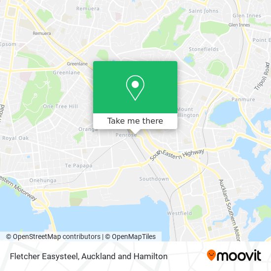 Fletcher Easysteel map