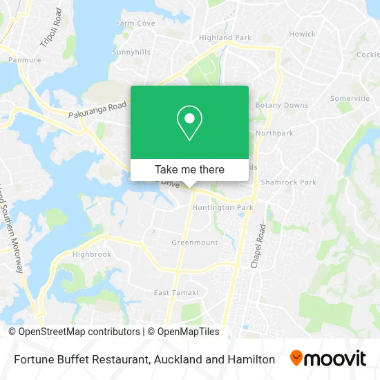 Fortune Buffet Restaurant map