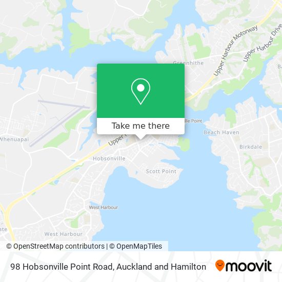 98 Hobsonville Point Road map