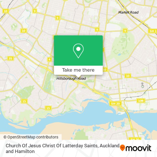 Church Of Jesus Christ Of Latterday Saints map