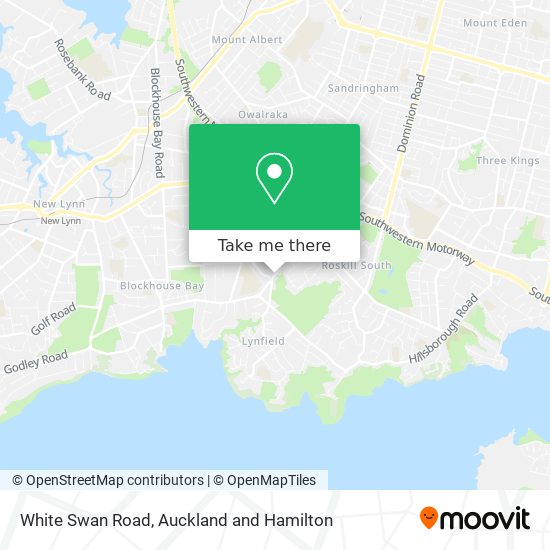 White Swan Road map