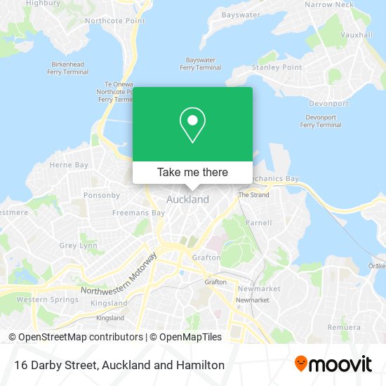 16 Darby Street map