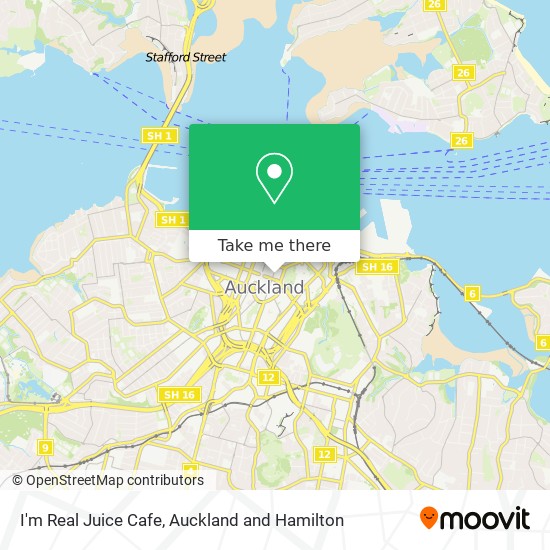 I'm Real Juice Cafe map