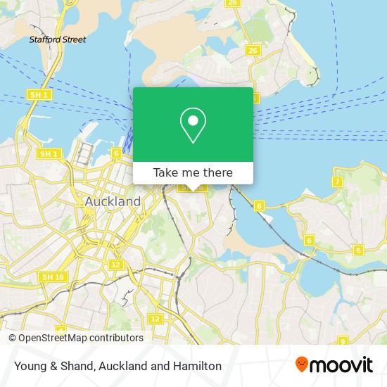 Young & Shand map