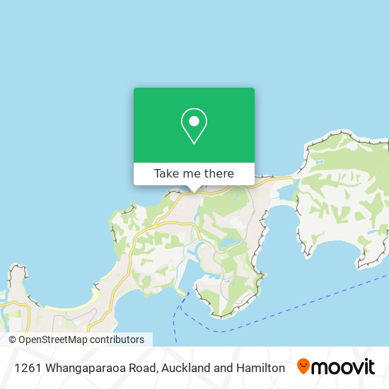 1261 Whangaparaoa Road地图