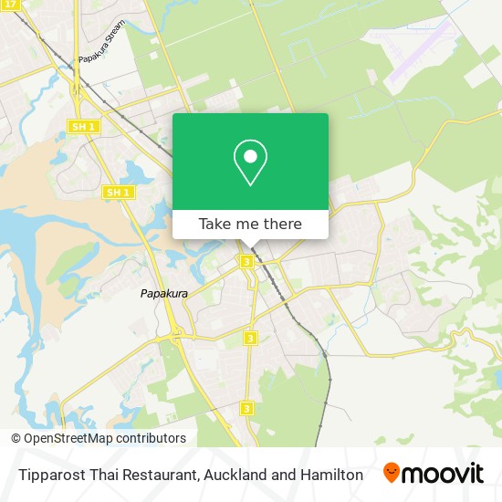 Tipparost Thai Restaurant map