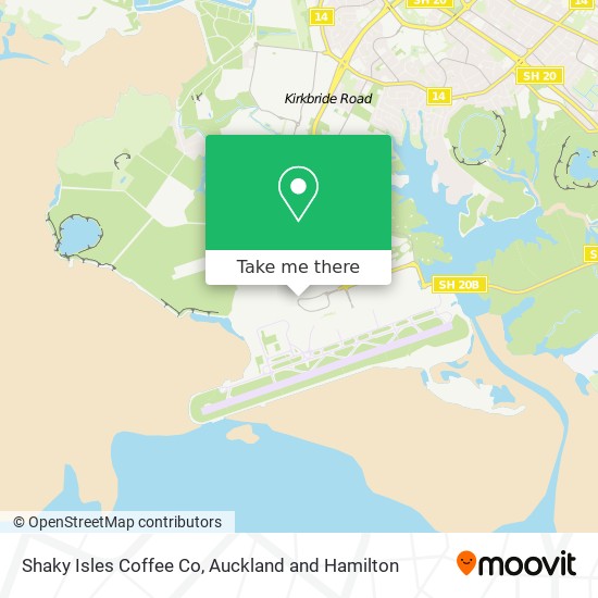 Shaky Isles Coffee Co map