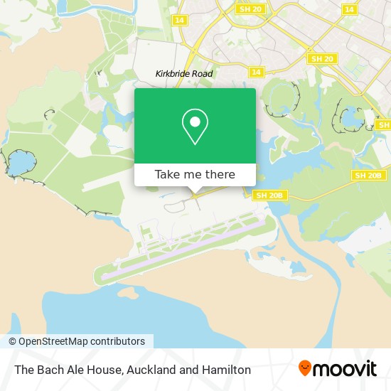 The Bach Ale House map