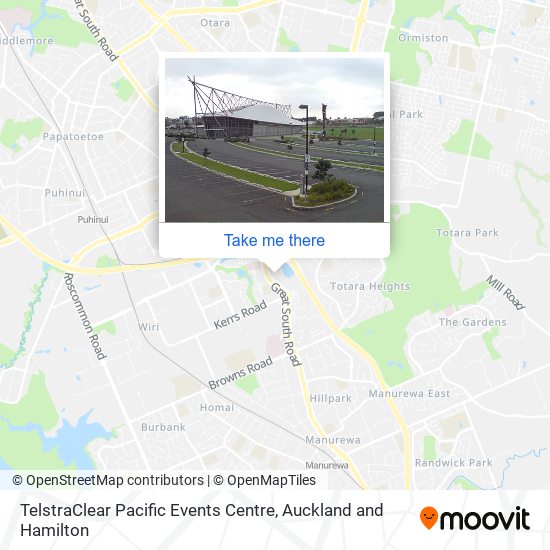 TelstraClear Pacific Events Centre地图