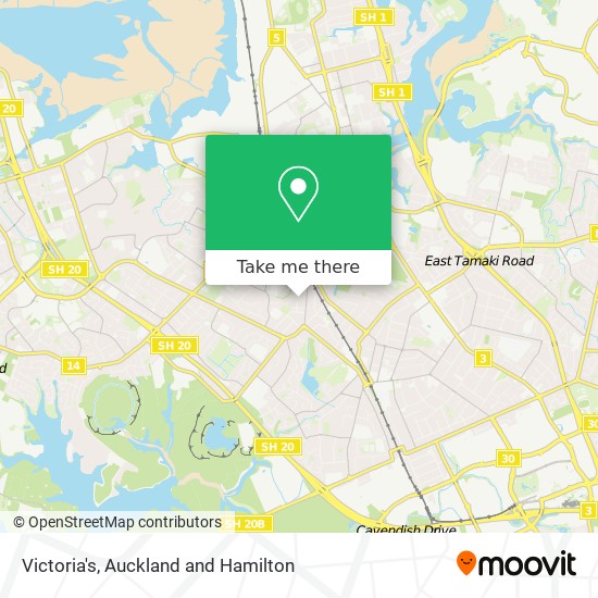 Victoria's map