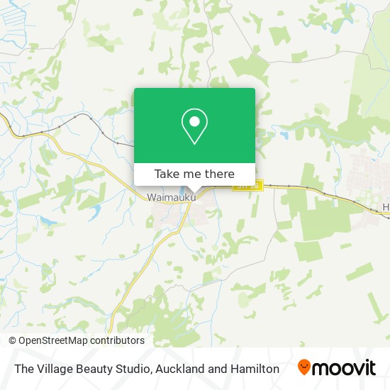 The Village Beauty Studio map