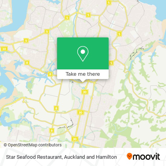 Star Seafood Restaurant map