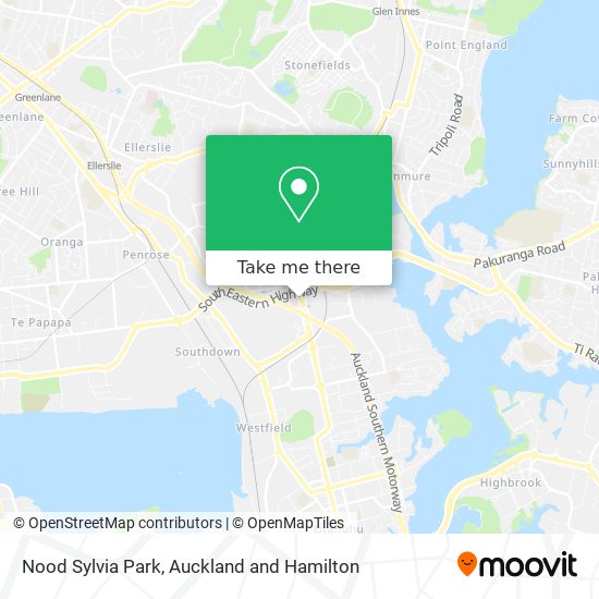 Nood Sylvia Park map