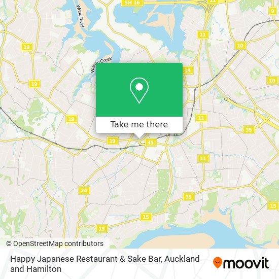 Happy Japanese Restaurant & Sake Bar地图