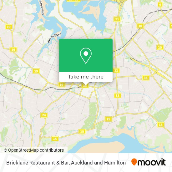 Bricklane Restaurant & Bar map