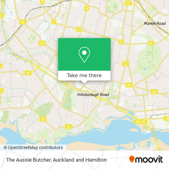 The Aussie Butcher map