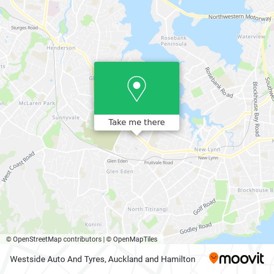 Westside Auto And Tyres map