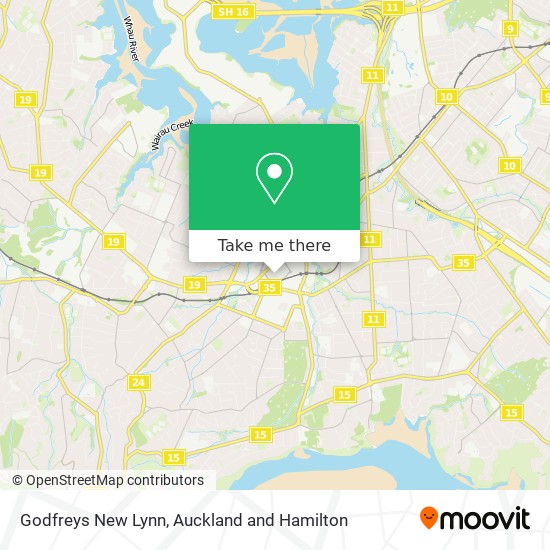 Godfreys New Lynn地图