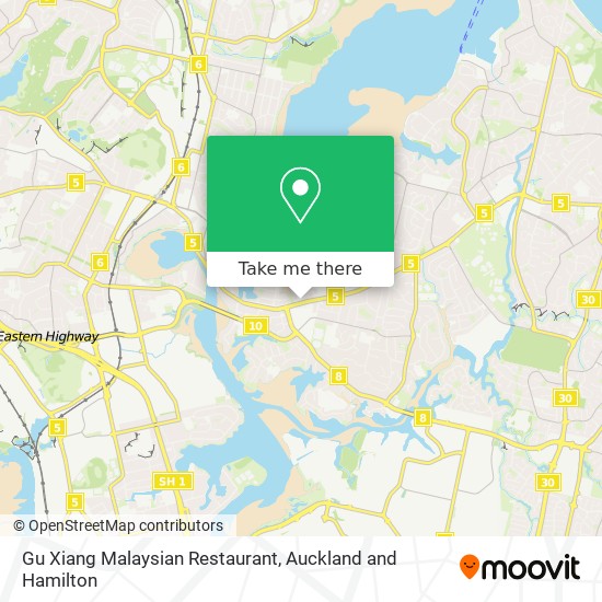 Gu Xiang Malaysian Restaurant map