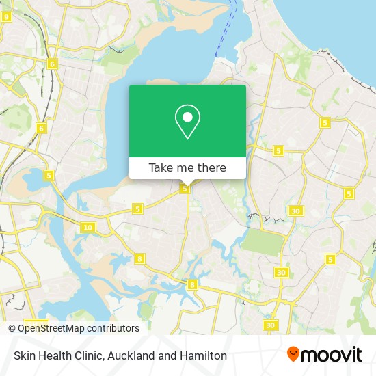 Skin Health Clinic map