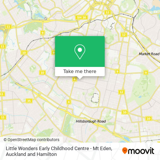 Little Wonders Early Childhood Centre - Mt Eden map