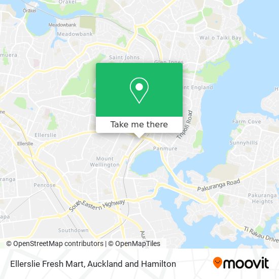 Ellerslie Fresh Mart map