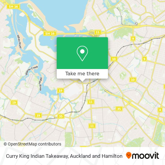 Curry King Indian Takeaway map