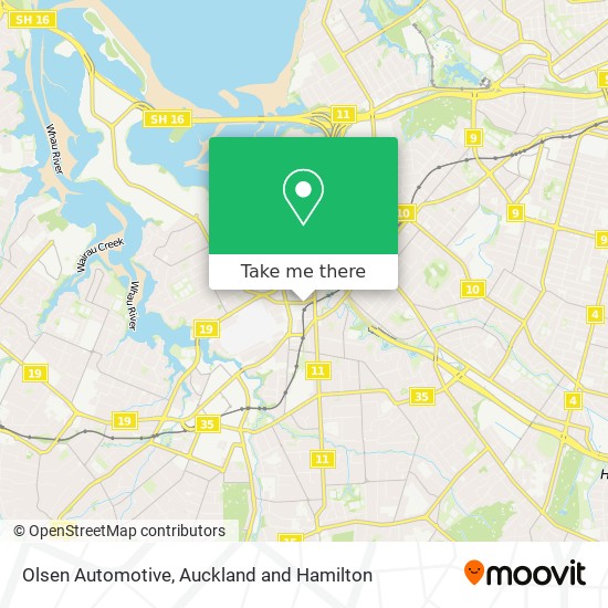 Olsen Automotive map