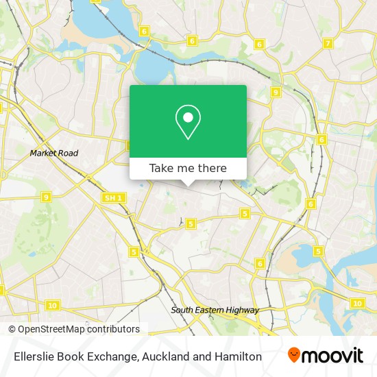 Ellerslie Book Exchange map