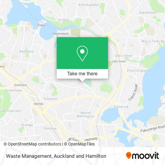 Waste Management map