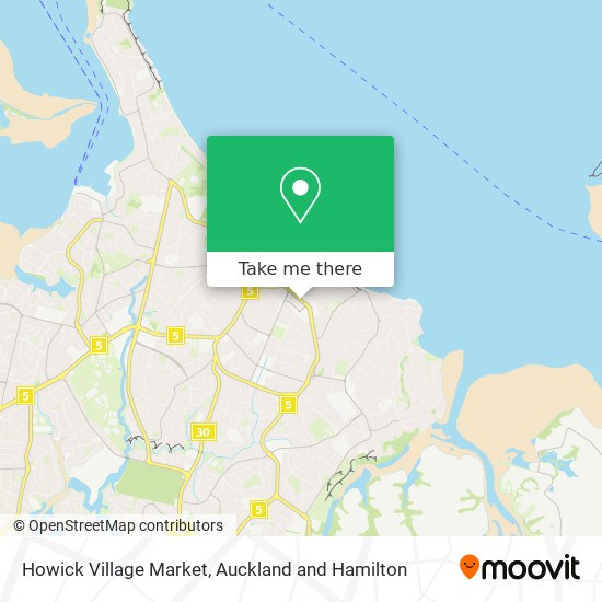 Howick Village Market地图