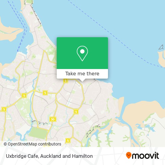 Uxbridge Cafe地图
