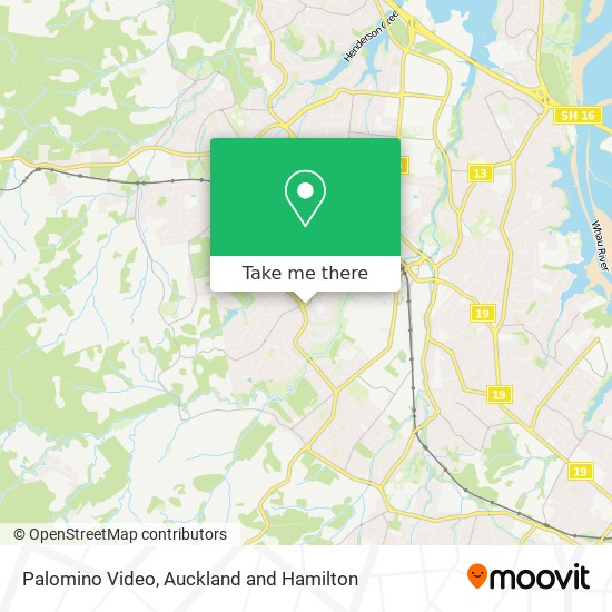 Palomino Video map