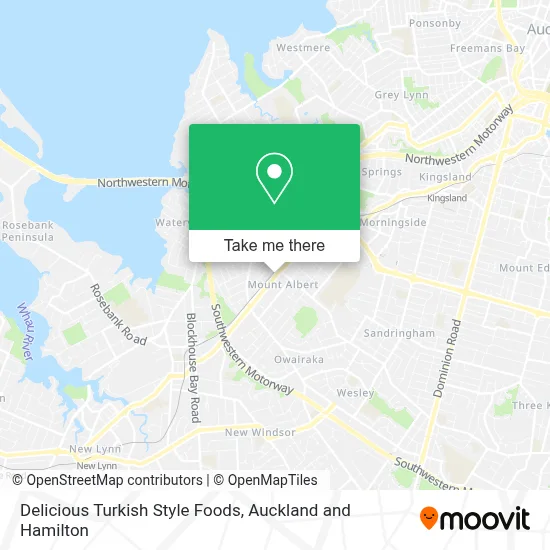 Delicious Turkish Style Foods map