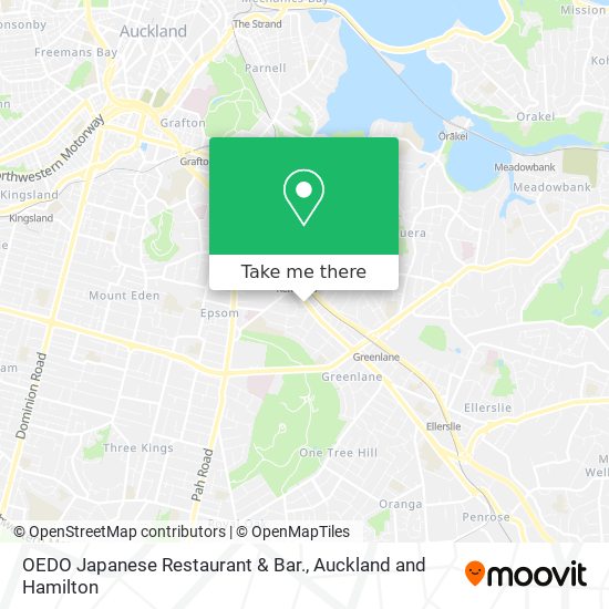 OEDO Japanese Restaurant & Bar.地图