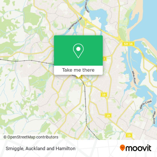 Smiggle map