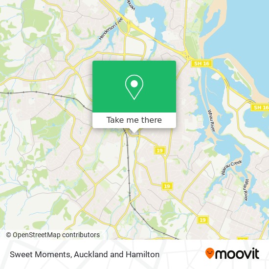 Sweet Moments map