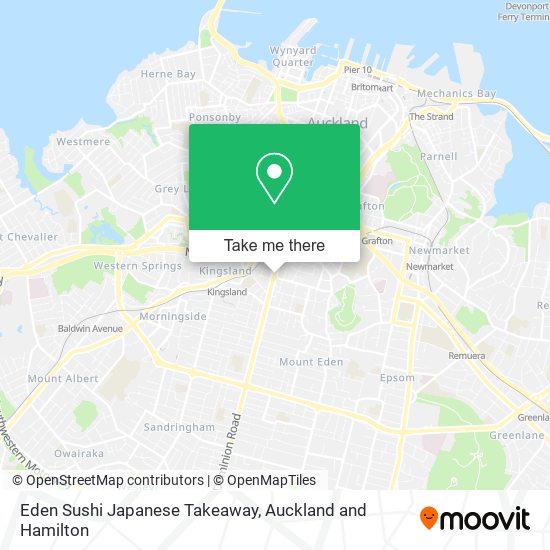 Eden Sushi Japanese Takeaway地图