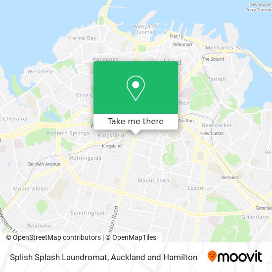 Splish Splash Laundromat map