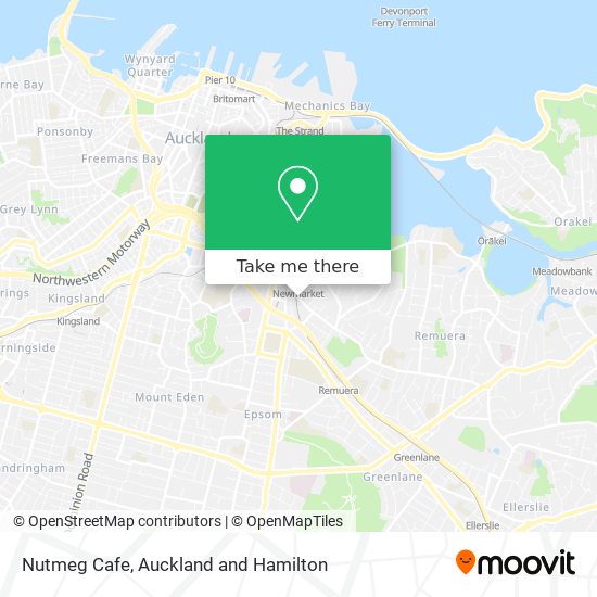 Nutmeg Cafe map