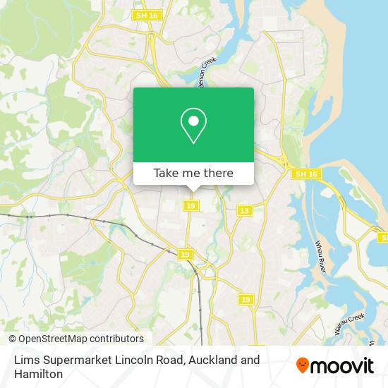 Lims Supermarket Lincoln Road地图