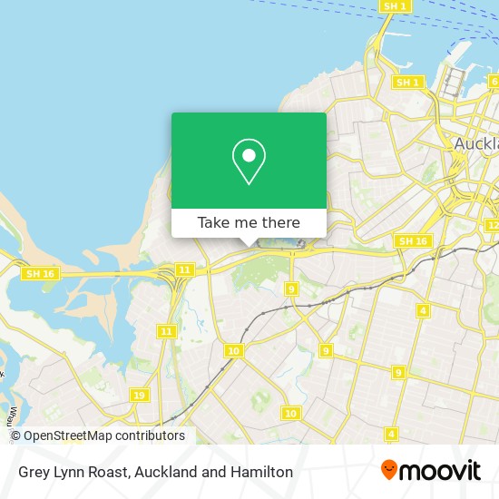 Grey Lynn Roast地图